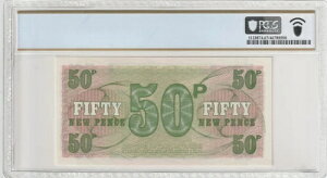 �C�M���X�R 1972�N 50�y���X �F�� PCGS ���� UNC 67 PPQ Pick M49
