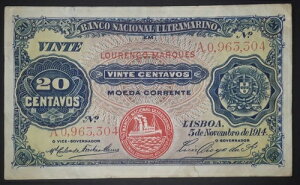 ���U���r�[�N 20 �Z���^�{�X 1914 P-57 -- VF