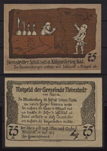 [17724] - �ً}���� NOSTEDT a. HARZ�A�����́A75 Pf - �ʐ^IV -�A1921�N9��0���AGr-