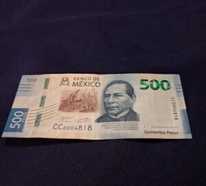 ���L�V�R 2018 500 �y�\���� $500 �y�\ ���L�V�R���� JUAREZ BILLETE CC �V���[�Y