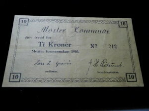 �m���E�F�[ 1940�N 10�N���[�l ������ ���X�^�[ ��ԗǍD SKU# 29919