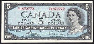 �J�i�_ 1954�N 5�h������ Bouey - Rasminsky U/X 1872772