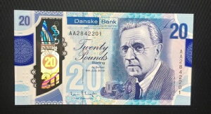�k�A�C�������h 20�|���h 2019�N DANSKE BANK UNC P-215a �|���}�[ �R���N�^�[�Y�A�C�e��