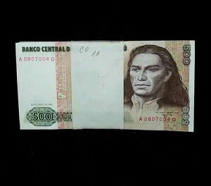 100) �y���[ 500 INTIS 1987 UNC �� Pref A�ASuff. Q�A�~���x���A�I���e�B�X�A�N�C�j�F�ɃT�C��