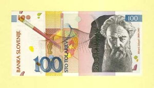 �X���x�j�A SLOWENIEN 100 TOLARJEV 2003 P-28 UNC �L�O�� 2004