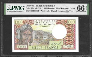 �W�u�` - �s�b�N 37e - 1000 �t���� - 1991 - PMG GEM UNC 66 EPQ - ���N�_