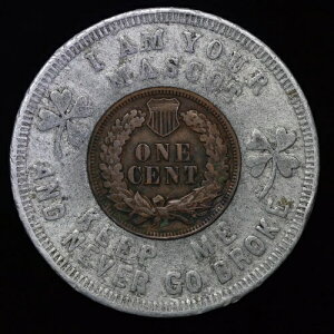 1903�N �P�[�X���� �A�����J�� �C���f�B�A���w�b�h�Z���g ���b�L�[�y�j�[ �|�P�b�g�s�[�X I am your �}�X�R�b�g C4588