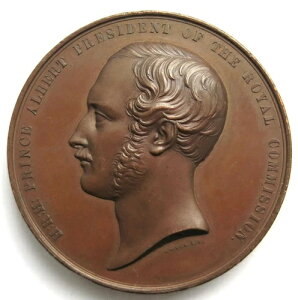 [R2949] Med. 1851�A�C�M���X�A���ۍH�Ɖ��A�A���o�[�g