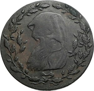 1793�N �C���O�����h �k�E�F�[���Y �R���h�� 1/2�y�j�[ �g�[�N���R�C�� �h���C�h�n�[�v�t�� i80292