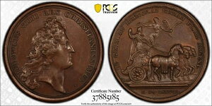 �t�����X ���C14�� �I�[�o�[���C�����ʍ�� �u�����Y���_���u1678�v Divo 167 PCGS AU55