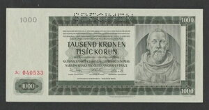 �{�w�~�A �������B�A 1000�R���� 1942�N P14s UNC SPECIMEN