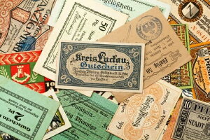 1920�N�� �h�C�c Notgeld Money 25�� -Liegnitz, Pasing, Stadtlengsfeld, Zeulenroda-