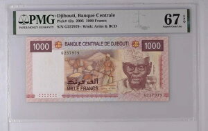 �W�u�` 1000�t���� 2005 P 42 a ?Superb Gem UNC PMG 67 EPQ?