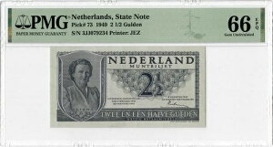 �I�����_ 2 1/2 �O���f�� 1949�N�APMG 66 EPQ�A�uState Note�v �s�b�N�ԍ� 73
