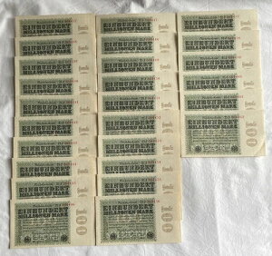 26 x 1���}���N �C���t������ 1923 Ro.106 h fast UNC (156467)