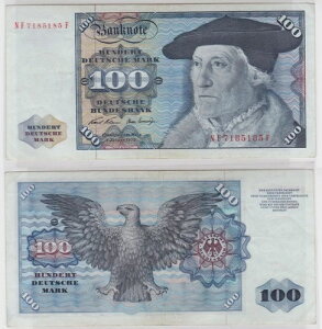 T147198 ���� 100 �h�C�c�}���N Ro. 273b note 2. 1970�N1�� KN NF 7185185-