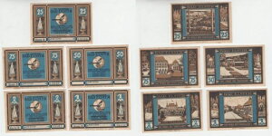 �h�C�c / Bad Elster�A5 Notgeldscheine�A1921 fast kassenfrisch 125669