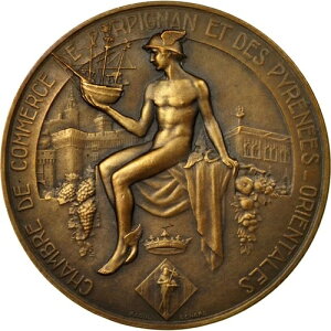 [#494082] �t�����X�A���_���AChambre de Commerce de Perpignan�A1927 �N�A�u�����Y�A�x�i�[���A