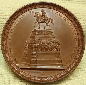 1851�N ���_�� 61mm �u�����Y �h�C�c �t���[�h���q�E���B���w����3��/4���R�n��