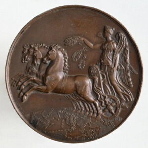 1820�N �t�����X �����Ɛ��� �o�[����i�u�����[��-1831�j51mm�����_��