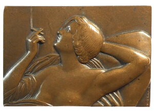 �t�����X�E�A�[���E�f�R�uFUMEUSE�v�i�����鏗���u�����Y���A74 x 50mm�A���m���[����