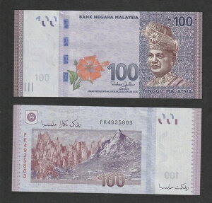 �}���[�V�A 100 �����M�b�g RM100 (2024) P56 d ���V�[�h�E�K�t�H�[ �T�C������ UNC