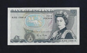 �C�M���X 5�|���h 1980 - 1987 P-378 AUNC UK �C���O�����h