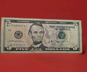 2013 $5 �t�@���V�[�V���A���m�[�g MA75400547A ?? �_�u�����s�[�^�[ / �~���[�p�^�[�� ? �N�[��