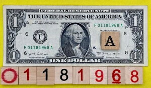 1968�N1��18���a�������� F 01181968 �t�@���V�[�V���A���i���o�[ 1�h������