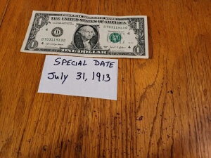 $1 2021/D70311913D/�t�@���V�[�m�[�g/�L�O��/�a����/���S��/1913 �N 7 �� 31 ���B