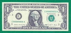 $1 1988 1 C/A �u���b�N (w) �t�B���f���t�B�A CU. P-3. �V�[�g�m�[�g