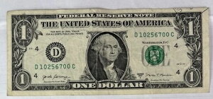 �a����/�L�O�� $1.00 �ʉ� 10-25-1967