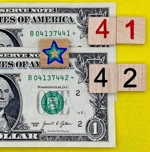 2021 STAR NOTE �V�[�P���V���� 41 42 �t�@���V�[�V���A���i���o�[ 1�h������ FW 4s 1s 2��