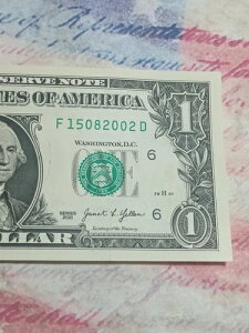 2021 $1 F �A�g�����^ BEP F-D �u���b�N �o�[�X�f�[�m�[�g 2002�N8��15�� (F15082002D) �N���X�v