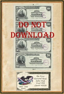 1919�N �v���[�t $10-$20 �t�@�[�X�g�E�i�V���i���E�o���N�E�I�u�E�f���^ ���^ CH#11529