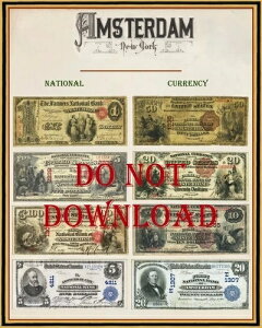 1865-1929�N �����ʉ݃|�X�^�[ �A���X�e���_�� �j���[���[�N