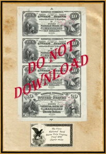Photoshop 1890 �v���[�t $10 & $20 �t�@�[�X�g�i�V���i���o���N �u�G�i�r??�X�^ �o�[�W�j�A�B CH4314