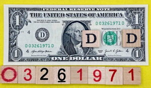 UNC 1971�N3��26���a�������� �t�@���V�[�V���A���i���o�[���� 1�h������ �N�� FW
