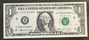 �t�@���V�[�V���A���i���o�[ 1974�N �Z���g���C�X�a���N $1 ���� 7931 1999�N �W�F�� Unc