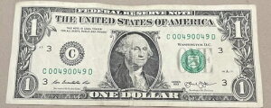 �t�@���V�[�V���A���i���o�[�t�� $1 / ���s�[�^�[ 00490049