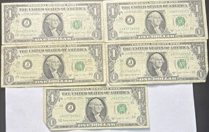(5) $1 1963-B 1 FRN BARR NOTE �J���U�X�V�e�B�uJ�v�x�X ���� XF/F ���