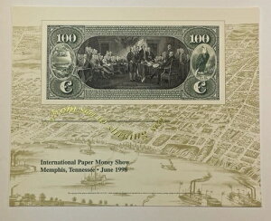 1862�N�č��e�l�V�[�B100�h�������i1862�N���ۃ}�l�[�V���[�̕����ŁA1998�N�j