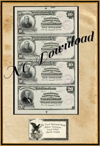 1920�N �v���[�t $10-$20 �e�l�V�[�B�W�����\���V�e�B������s #11839