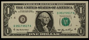FR 1932-D $1 2006 �č��A�M������s�� - ���s�[�^�[ - UNC - SKU-CA1601