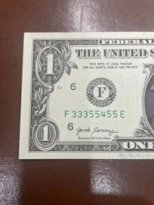 �t�@���V�[�V���A���i���o�[ DOLLAR33355455 �g���v��1�� 2�y�A4��� 3���̃��j�[�N���� 2017A