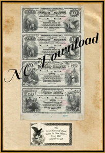 �R�s�[�|�X�^�[ 1875 �v���[�t $10-$20-$50 �t�@�[�X�g�i�V���i���o���N �T���^�t�F �j���[���L�V�R#1750