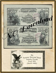 �R�s�[ 1892 �v���[�t $50-$100 �p���g�J�̃p�g�i��������s �t�����_�B���� 4813