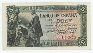 �X�y�C�� 5�y�Z�^ 1945�N �s�b�N129.a XF+ ���ʎ��� �����Ȃ�