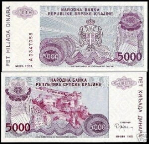 �N���A�`�A 5000 �f�B�i�[�� P-R20 1993 x 10���Z�b�g KNIN �M���V�� �t�H�[�g UNC ����