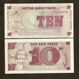 �C�M���X 10�y���X M-48 1972 x 100���b�g�o���h�� ARMED FORCE UNC MPC NOTE
